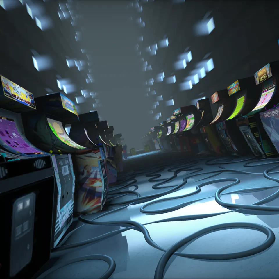 Screenshot of the Arcade PC Demo