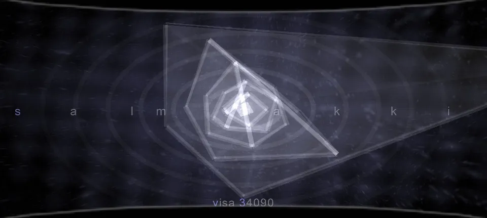 Screenshot of the Salmiakki PC 64kb Intro